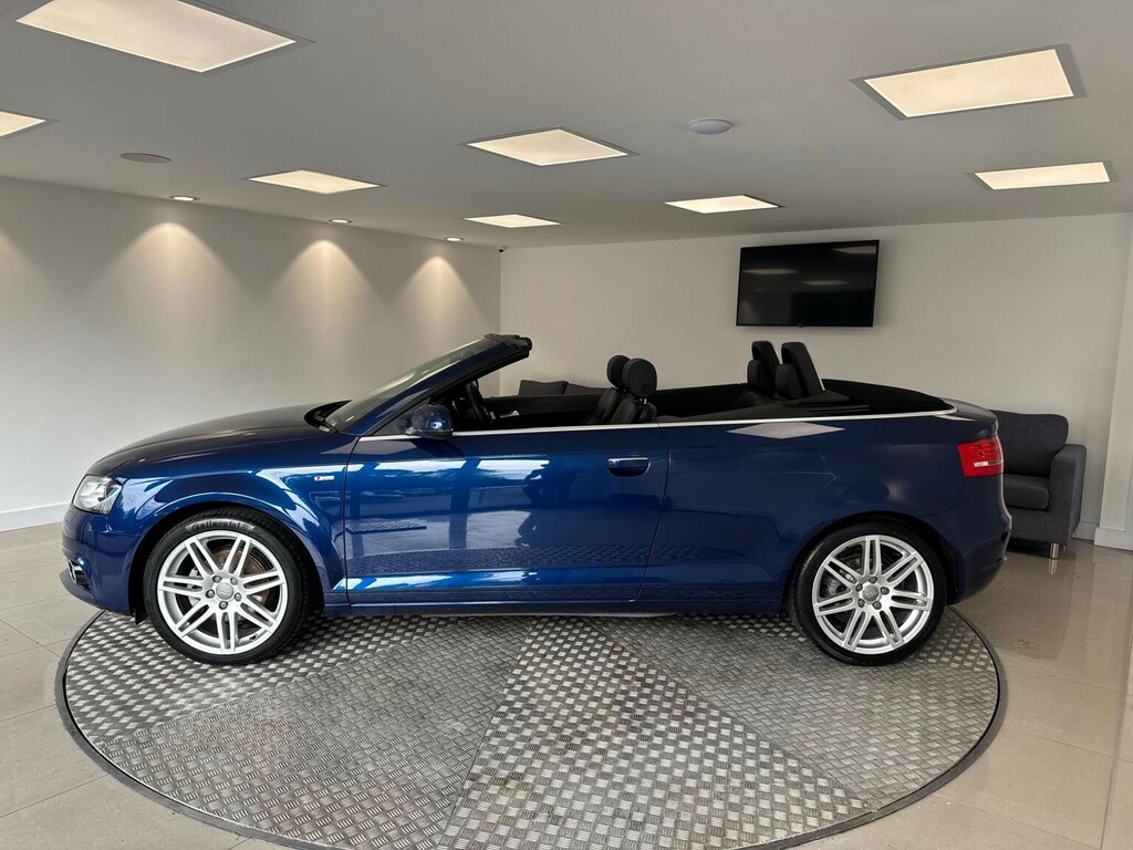Audi A3 Cabriolet Tdi S Line Convertible Silver #17