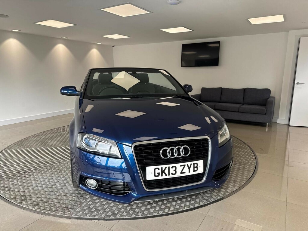 Audi A3 Cabriolet Tdi S Line Convertible Silver #9