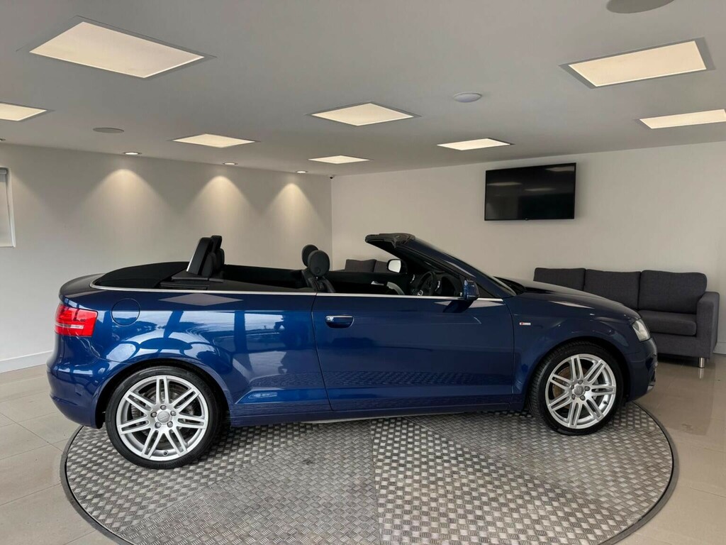 Audi A3 Cabriolet Tdi S Line Convertible Silver #23