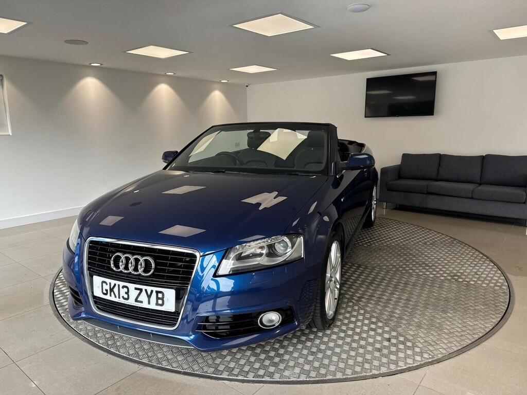 Audi A3 Cabriolet Tdi S Line Convertible Silver #12