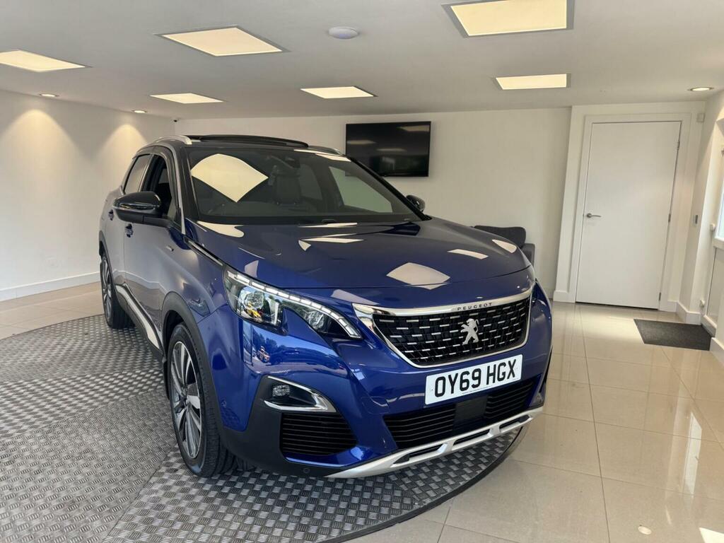 Peugeot 3008 1.2 Puretech Gt Line Premium Euro 6 Ss Blue #2