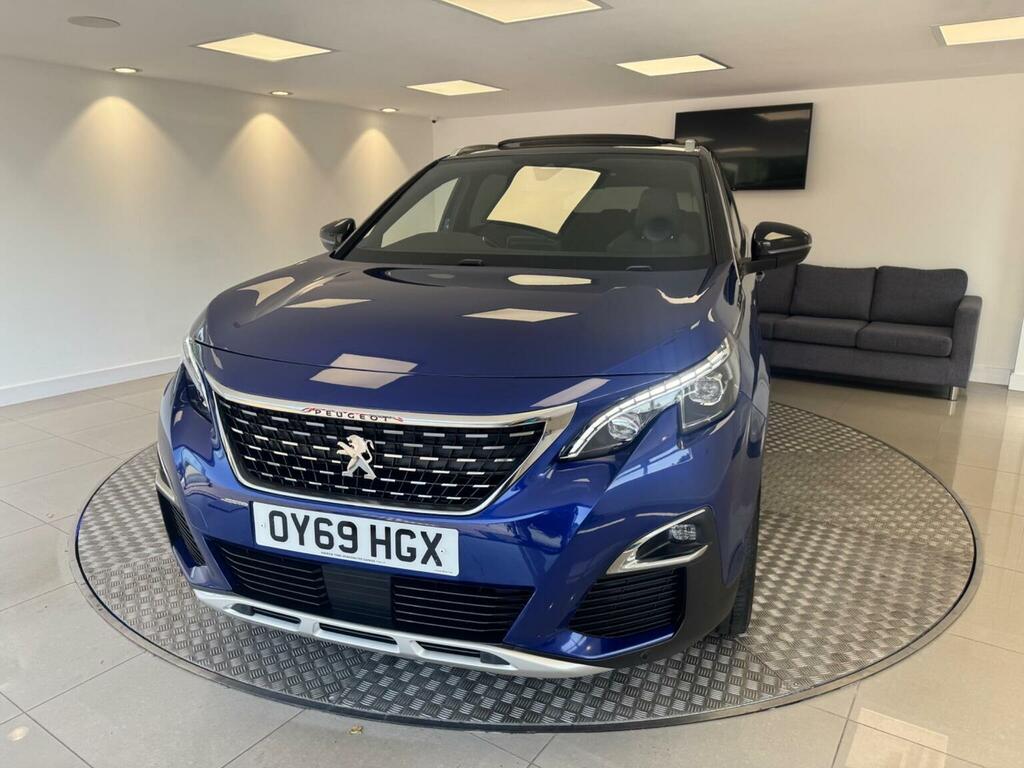 Peugeot 3008 1.2 Puretech Gt Line Premium Euro 6 Ss Blue #3
