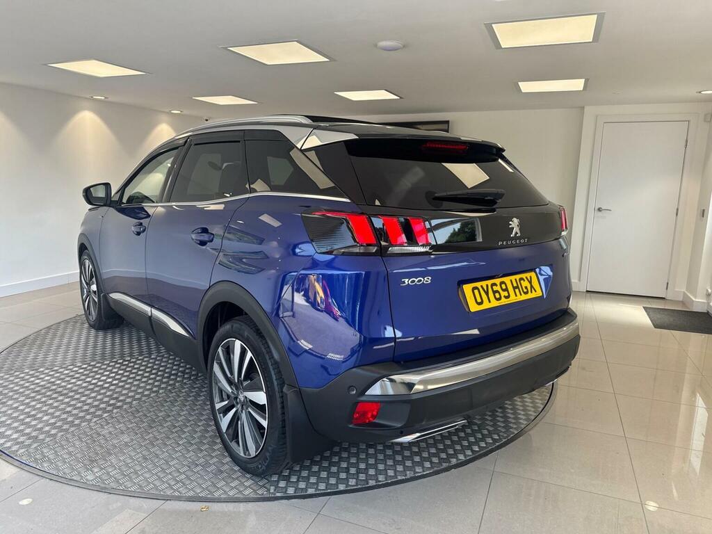 Peugeot 3008 1.2 Puretech Gt Line Premium Euro 6 Ss Blue #4