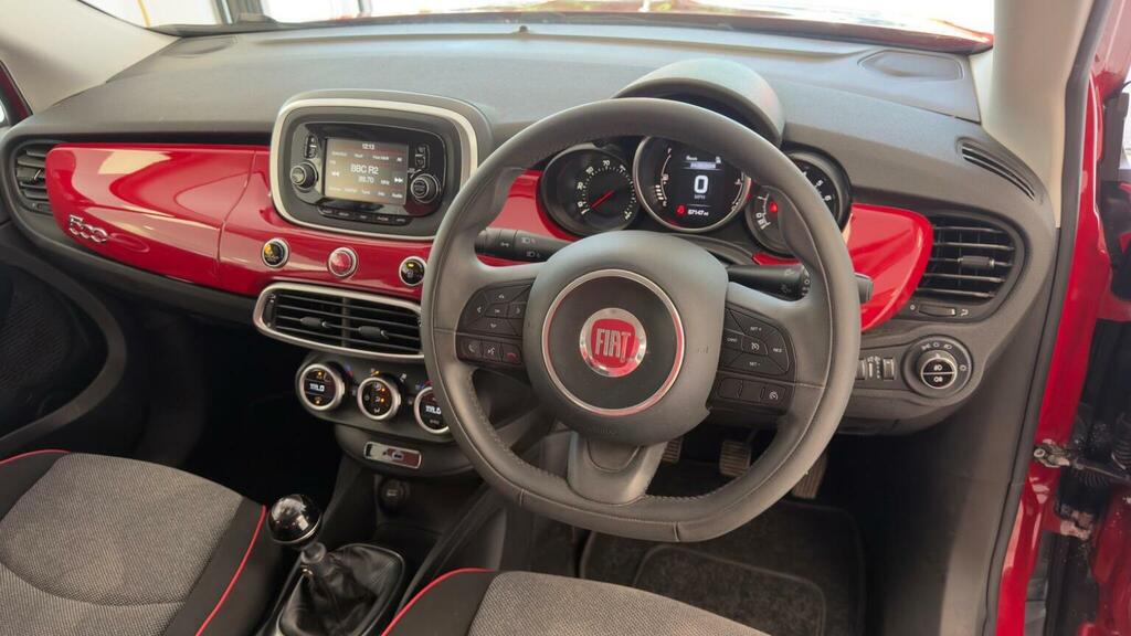Fiat 500X Pop Star Red #39
