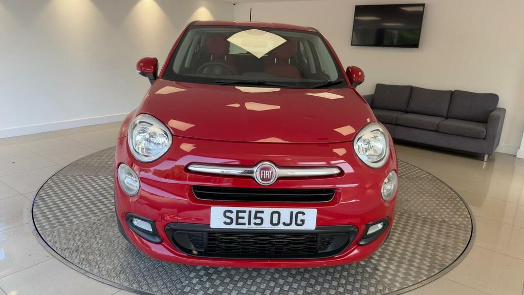Fiat 500X Pop Star Red #8