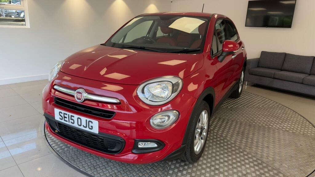Fiat 500X Pop Star Red #11