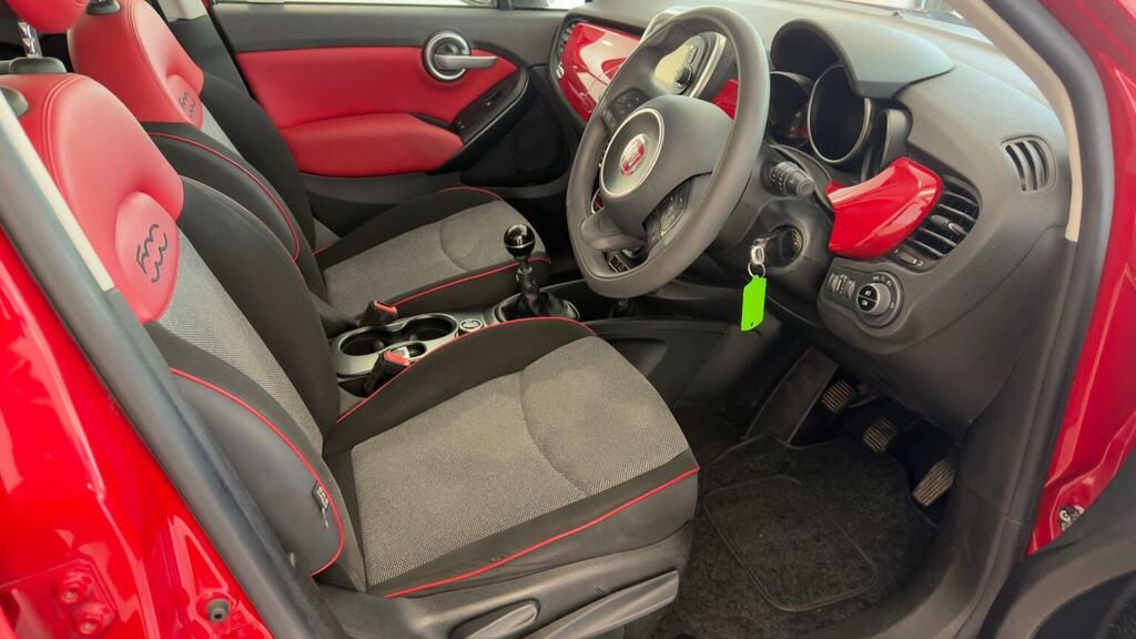 Fiat 500X Pop Star Red #49