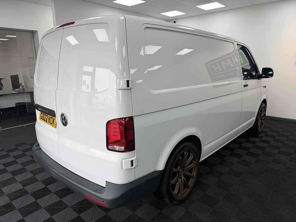 Volkswagen Transporter Tdi T28 Startline GD22KCK White #6