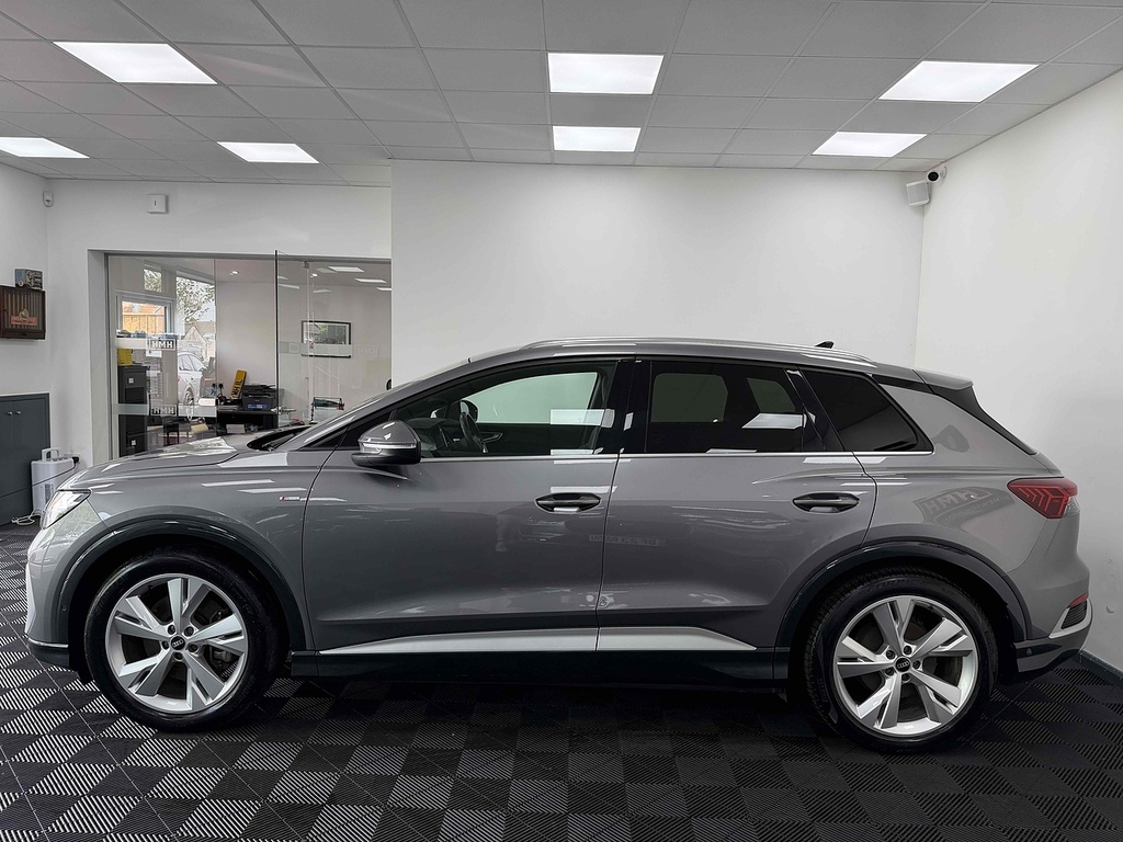 Audi Q4 E Tron S Line FT72DTZ Grey #4
