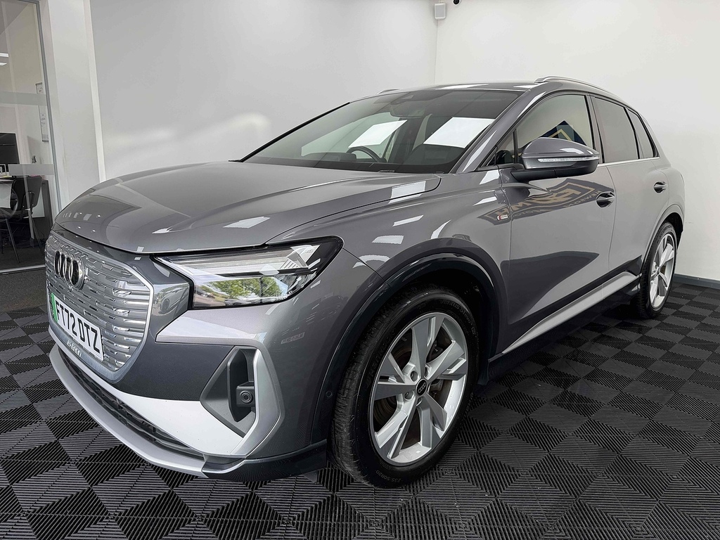 Audi Q4 E Tron S Line FT72DTZ Grey #3