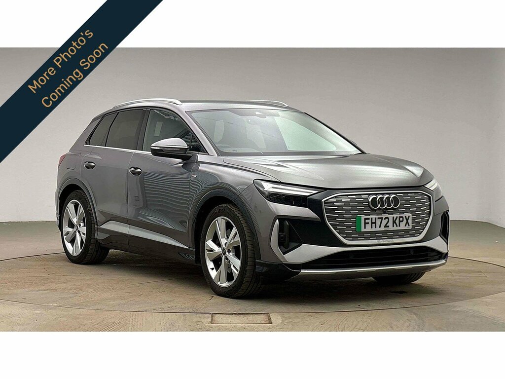 Audi Q4 E Tron S Line Grey