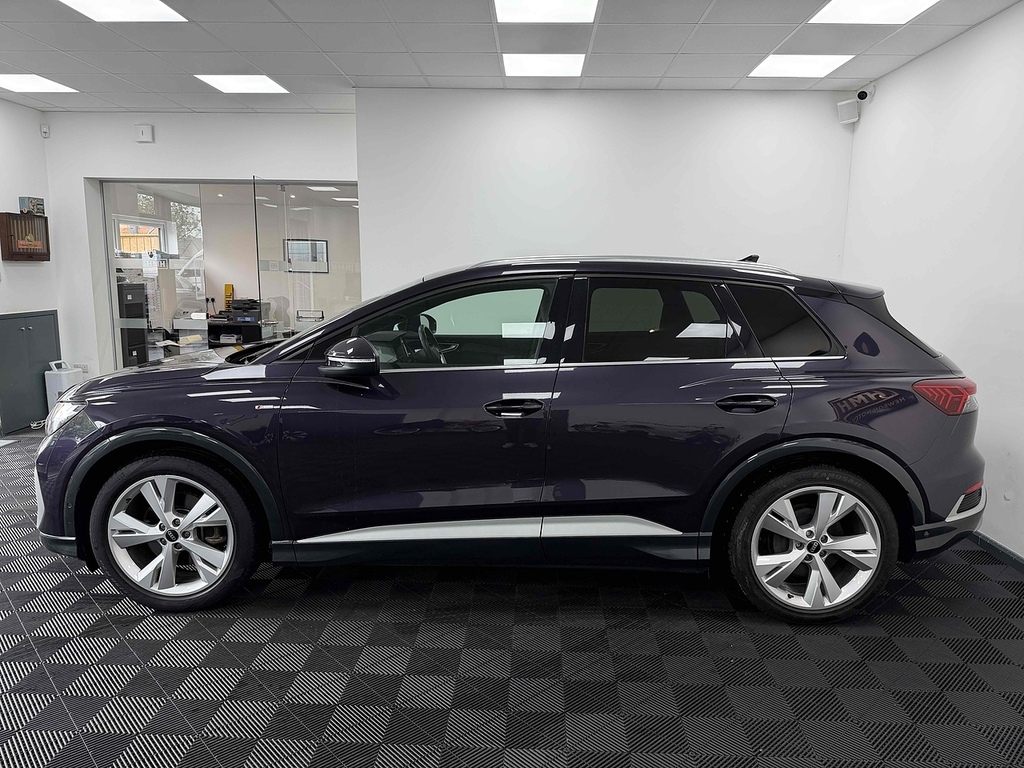 Audi Q4 E Tron S Line BL72FRC Purple #4
