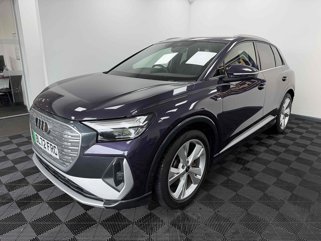 Audi Q4 E Tron S Line BL72FRC Purple #3