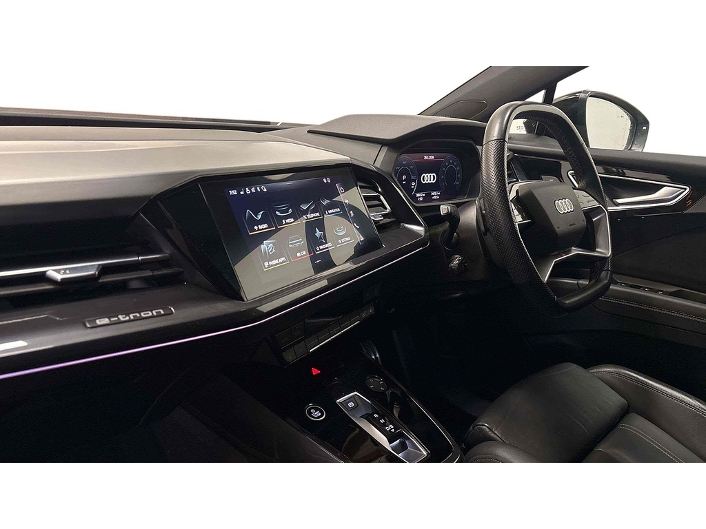 Audi Q4 E Tron Edition 1 Black #4