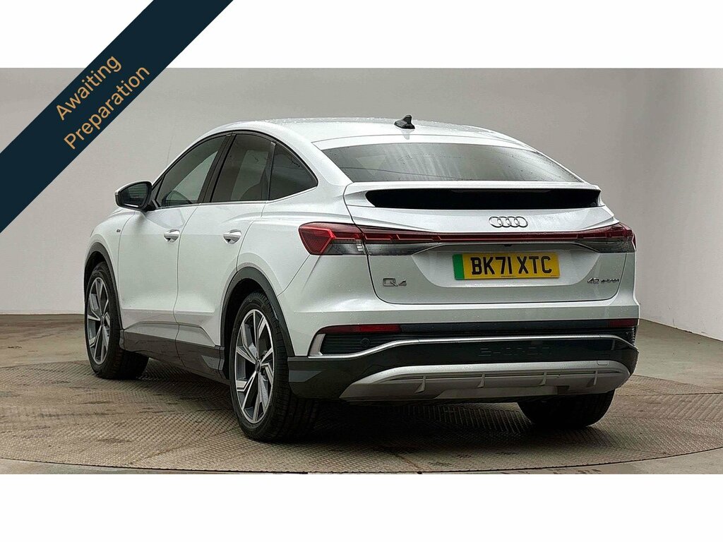 Audi Q4 E Tron Launch Edition White #2