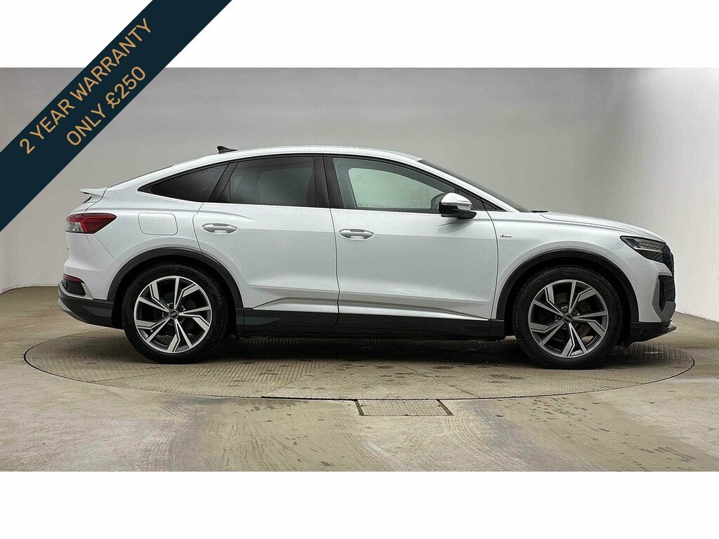 Audi Q4 E Tron Launch Edition White #3