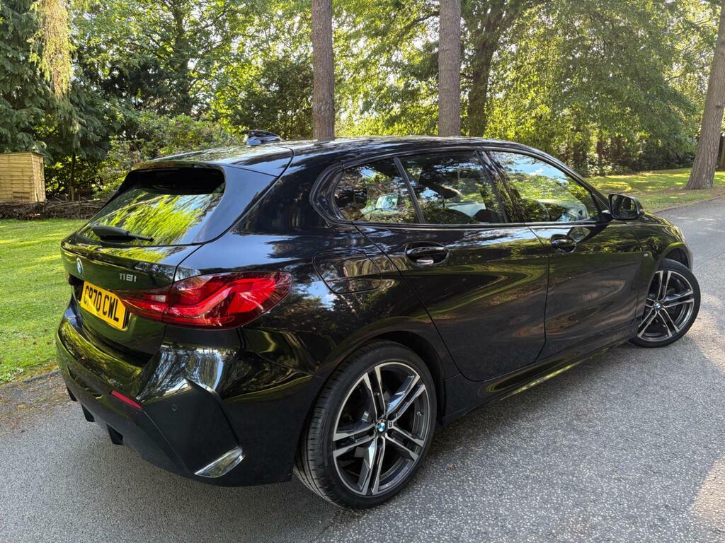 BMW 1 Series 1.5 118I M Sport Euro 6 S S Black #3