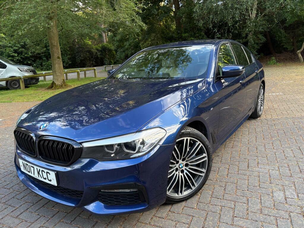 BMW 5 Series 3.0 530D M Sport Xdrive Euro 6 S S Blue #2