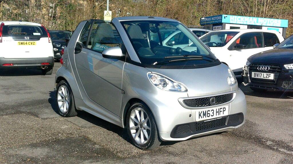 Smart Fortwo Cabrio Convertible 1.0 Mhd Passion Cabriolet Softtouch Eu Silver #5