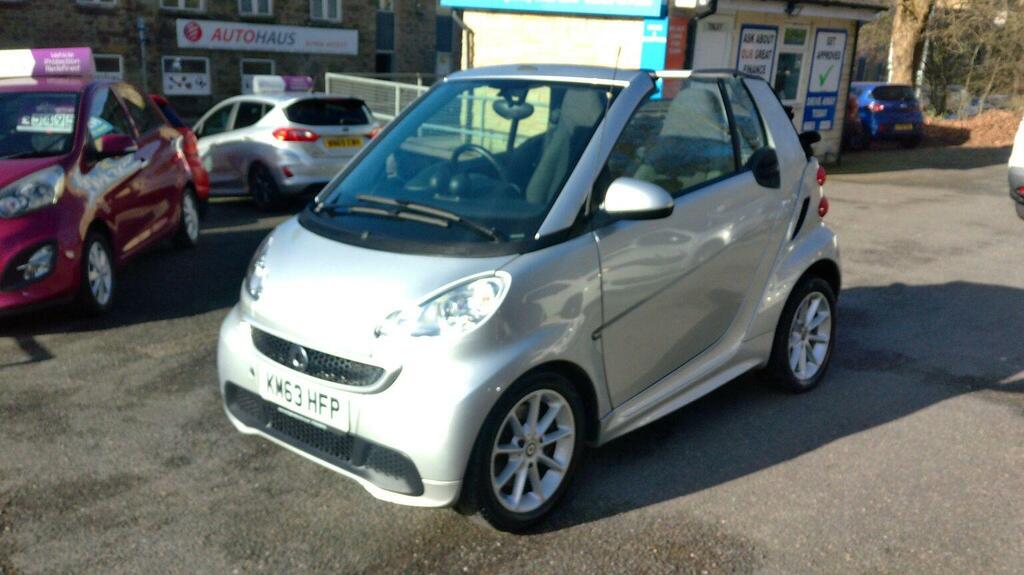 Smart Fortwo Cabrio Convertible 1.0 Mhd Passion Cabriolet Softtouch Eu Silver