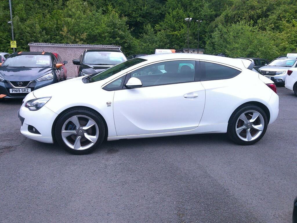 Vauxhall Astra GTC Coupe 1.4I Turbo Sri Euro 6 Ss 201515 DY15NVL White #4