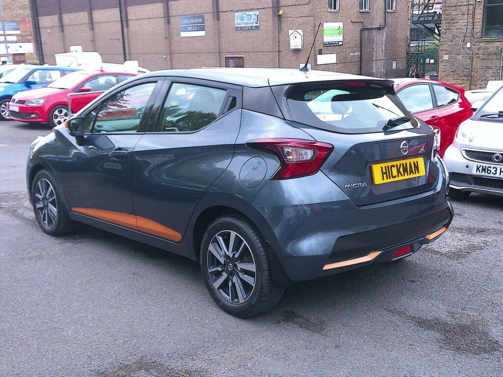 Nissan Micra Hatchback 1.0 Ig Acenta Euro 6 201919 PN19SRZ Grey #6