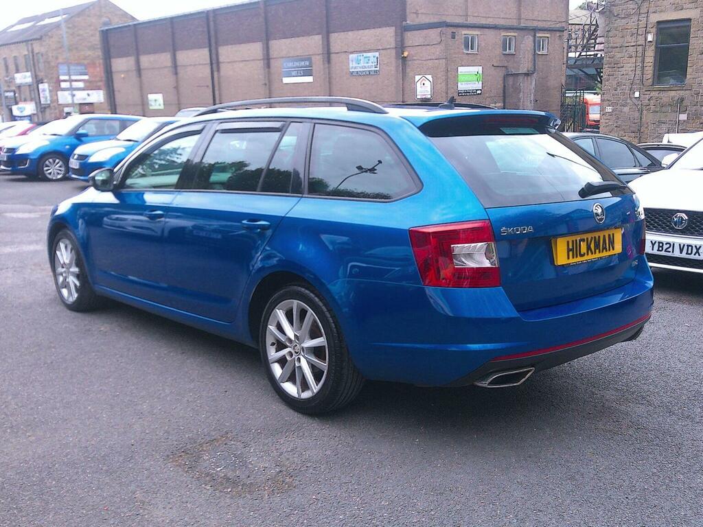 Skoda Octavia Estate 2.0 Tdi Vrs Dsg Euro 6 Ss Snav 20 Blue #6
