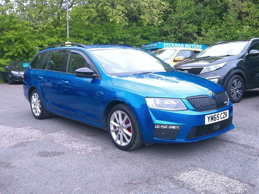 Skoda Octavia Estate 2.0 Tdi Vrs Dsg Euro 6 Ss Snav 20 Blue