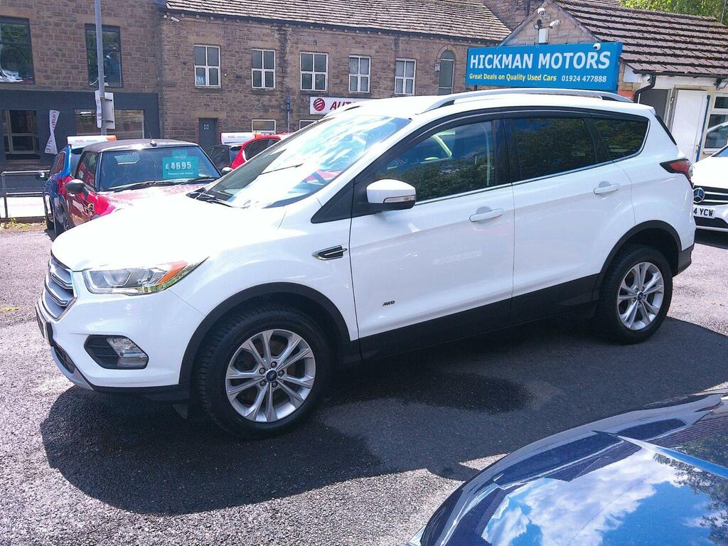 Ford Kuga Suv 2.0 Tdci Titanium Awd Euro 6 Ss 20171 PK17FGP White #5