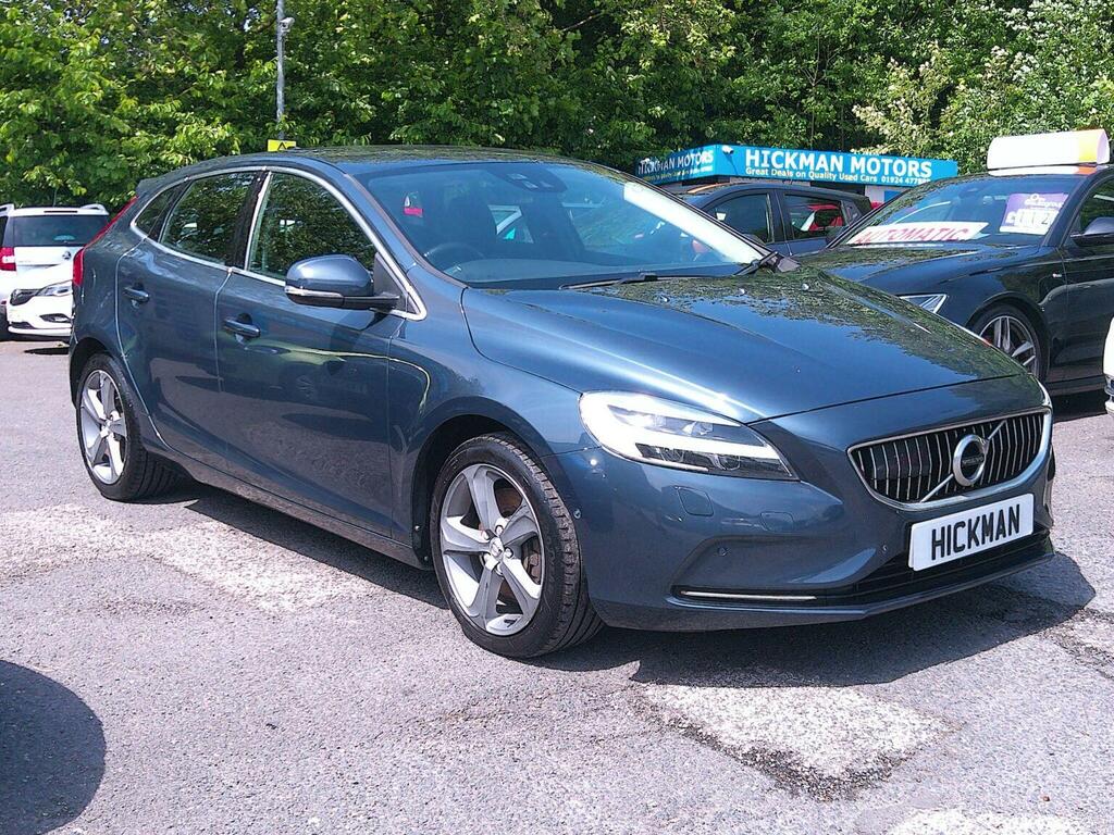 Volvo V40 Hatchback 2.0 D4 Inscription Euro 6 Ss 201 SO17VCY Blue #4