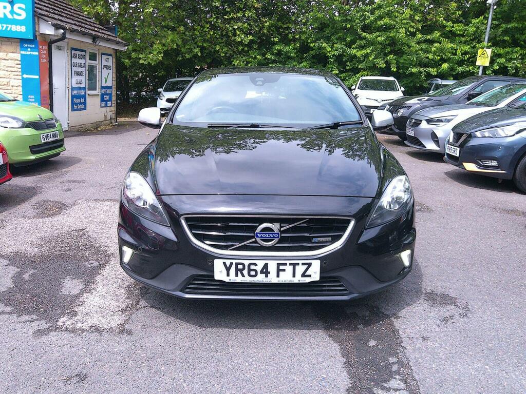 Volvo V40 Hatchback 1.6 D2 R-design Euro 5 Ss 20146 YR64FTZ Black #2