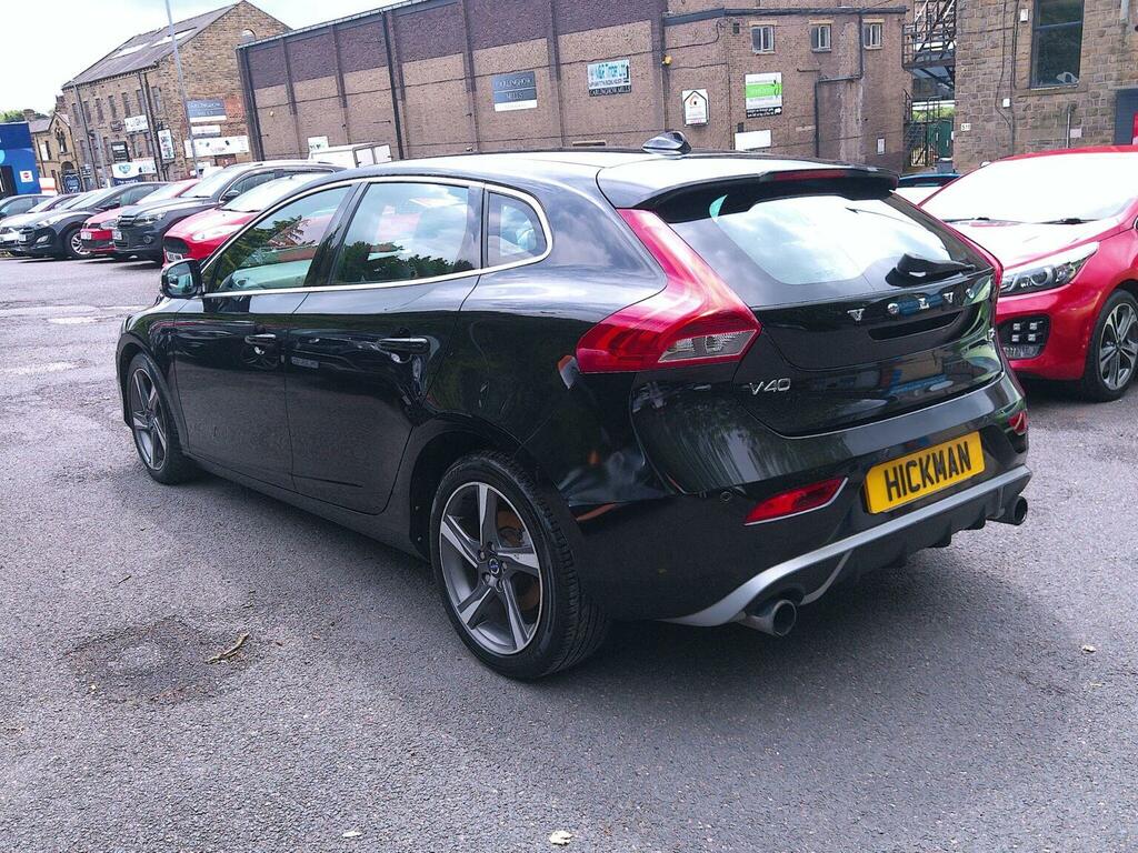 Volvo V40 Hatchback 1.6 D2 R-design Euro 5 Ss 20146 YR64FTZ Black #6
