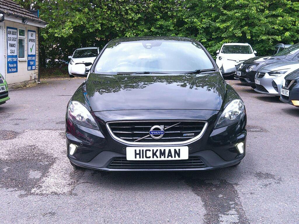 Volvo V40 Hatchback 1.6 D2 R-design Euro 5 Ss 20146 YR64FTZ Black #3