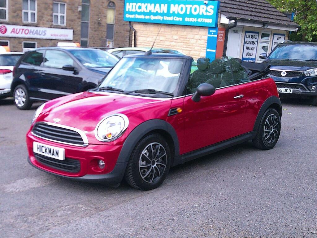 Mini Convertible Convertible 1.6 One Euro 6 201363 Red