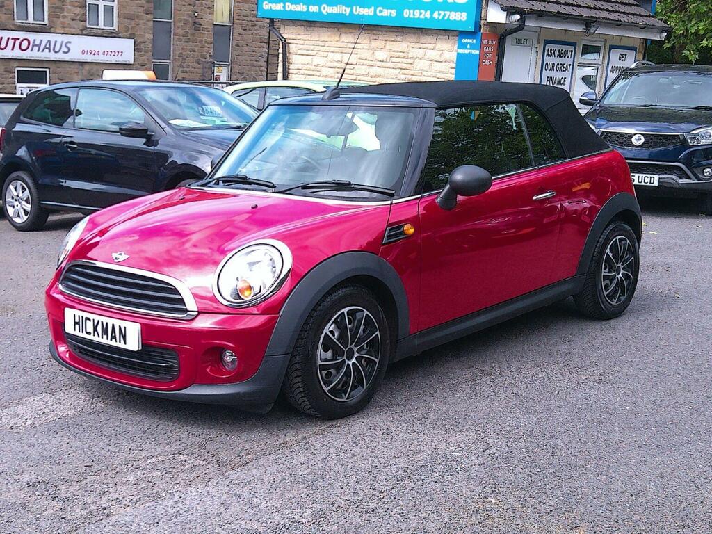 Mini Convertible Convertible 1.6 One Euro 6 201363 FG63FSC Red #2