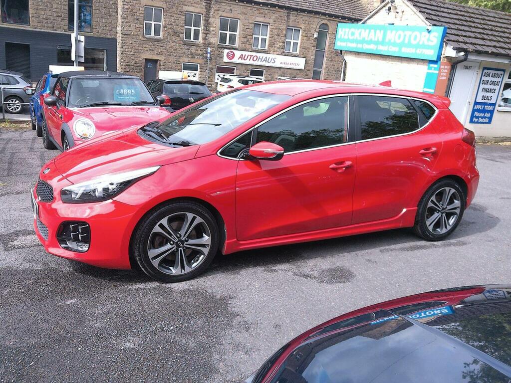 Kia Ceed Hatchback 1.0 T-gdi Gt-line Euro 6 Ss 2018 RX18UGZ Red #4