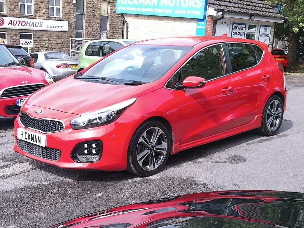 Kia Ceed Hatchback 1.0 T-gdi Gt-line Euro 6 Ss 2018 RX18UGZ Red #3