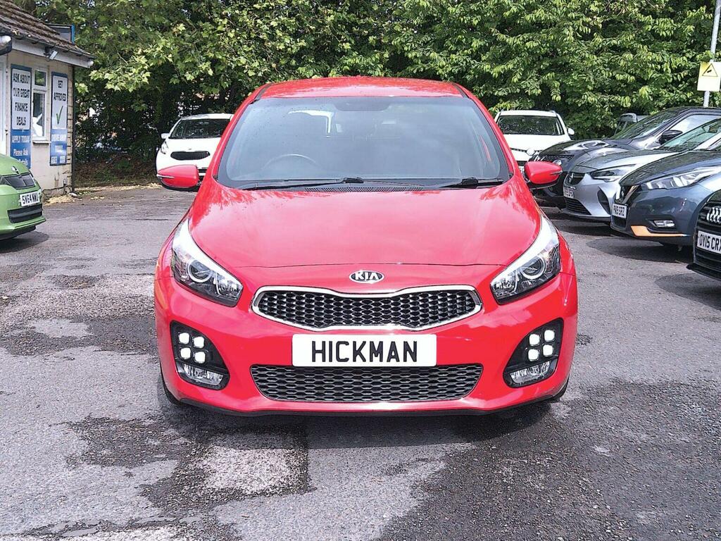 Kia Ceed Hatchback 1.0 T-gdi Gt-line Euro 6 Ss 2018 RX18UGZ Red #2