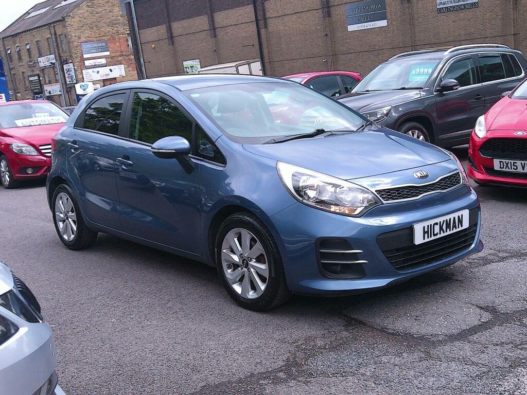 Kia RIO Hatchback 1.25 2 Euro 6 201565 ST65DPN Blue #4