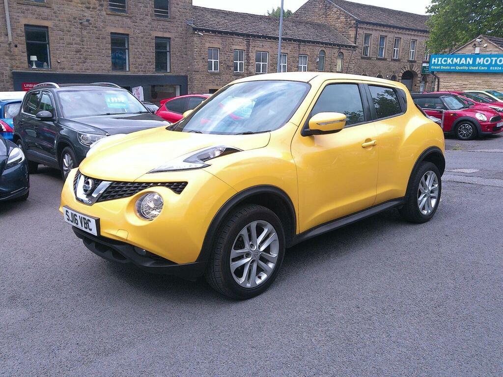 Nissan Juke 1.5 Dci N-connecta Euro 6 Ss Yellow