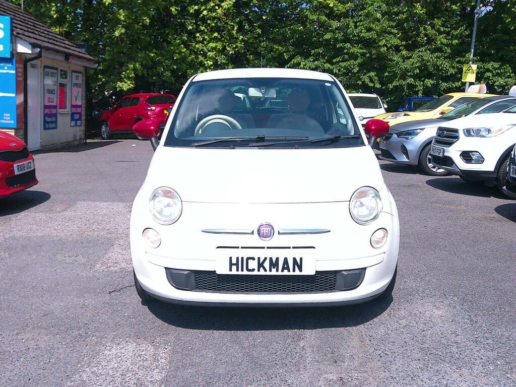 Fiat 500 Hatchback 1.2 Pop Euro 5 Ss 201059 SM59YXD White #3
