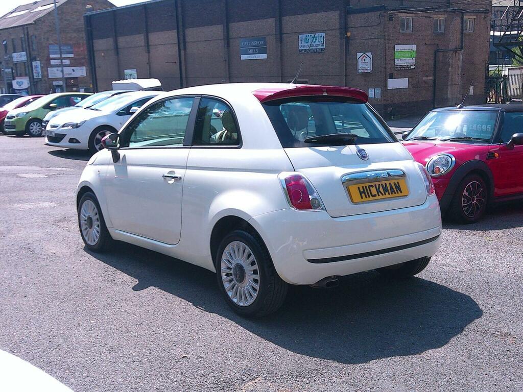 Fiat 500 Hatchback 1.2 Pop Euro 5 Ss 201059 SM59YXD White #6