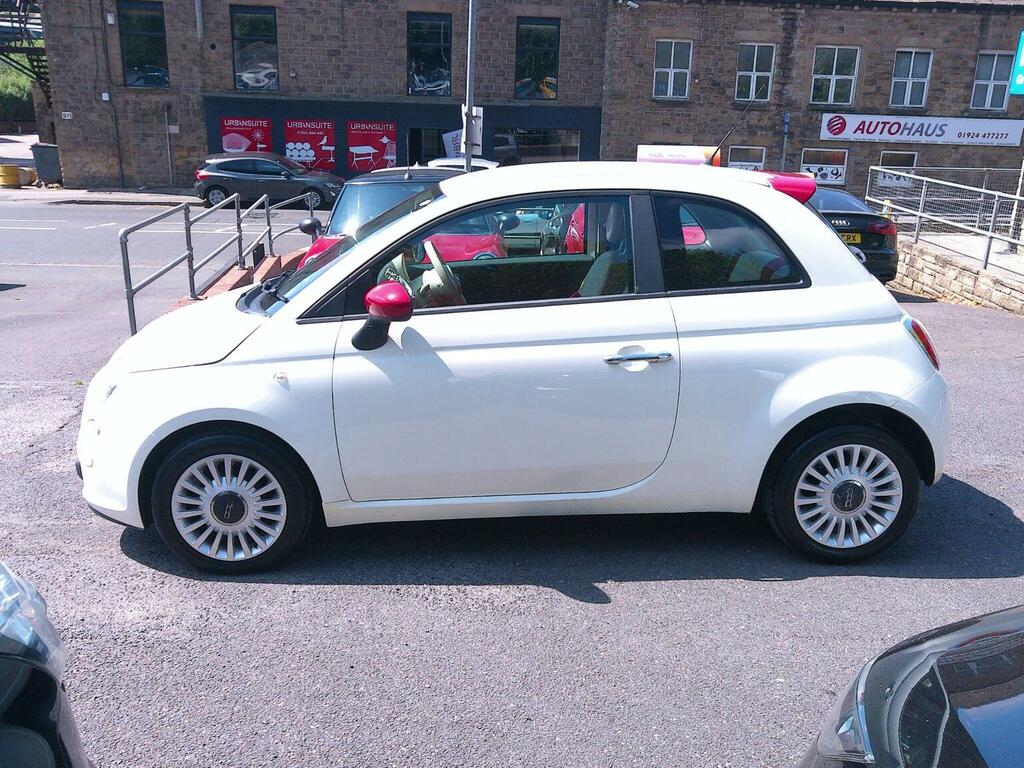 Fiat 500 Hatchback 1.2 Pop Euro 5 Ss 201059 SM59YXD White #5