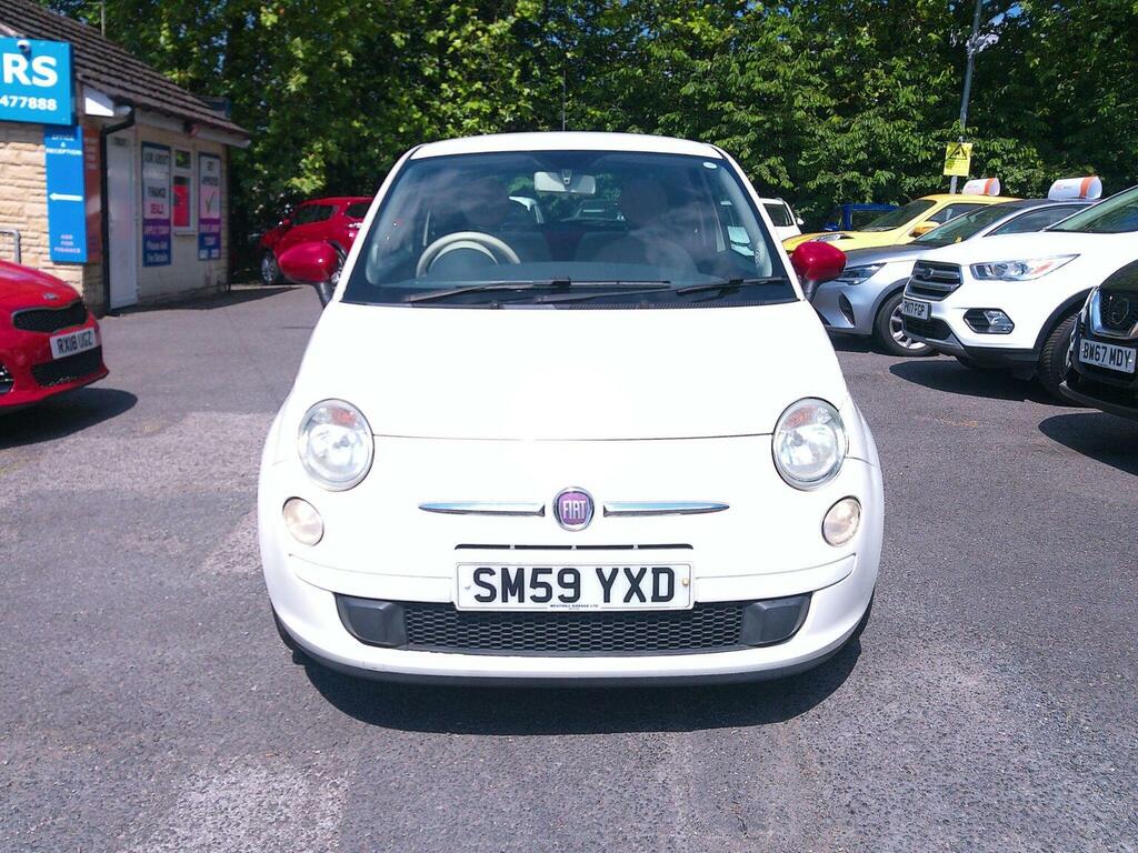 Fiat 500 Hatchback 1.2 Pop Euro 5 Ss 201059 SM59YXD White #2