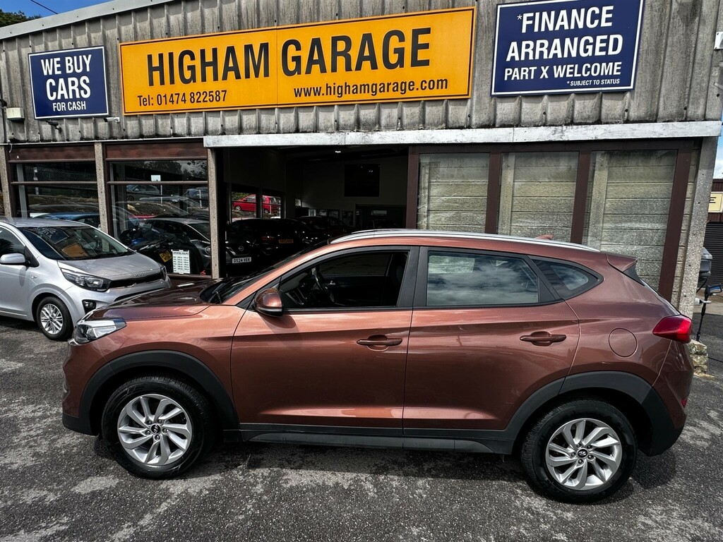 Hyundai Tucson 1.6 Gdi Blue Drive Se Euro 6 Ss Brown #4