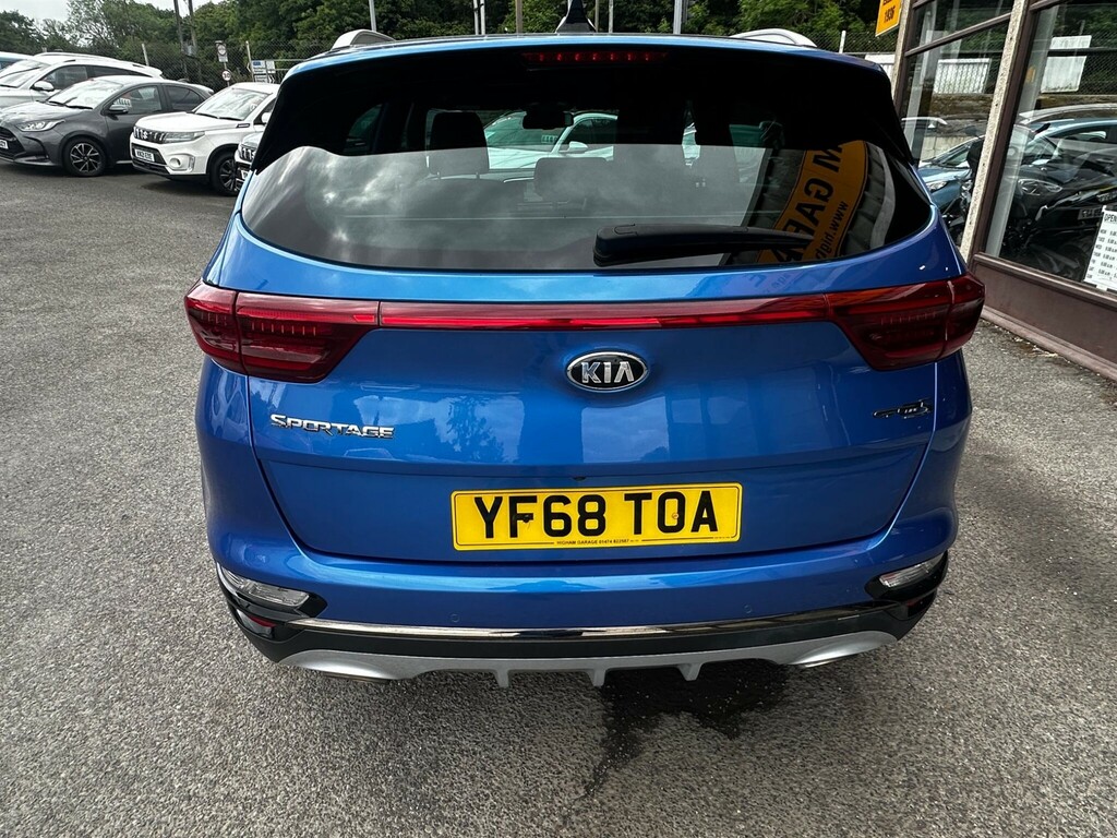Kia Sportage Suv Blue #6