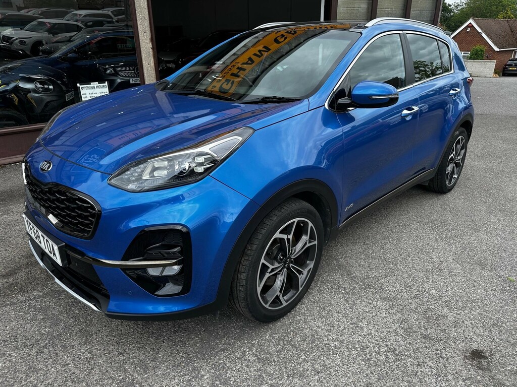 Kia Sportage Suv Blue #3