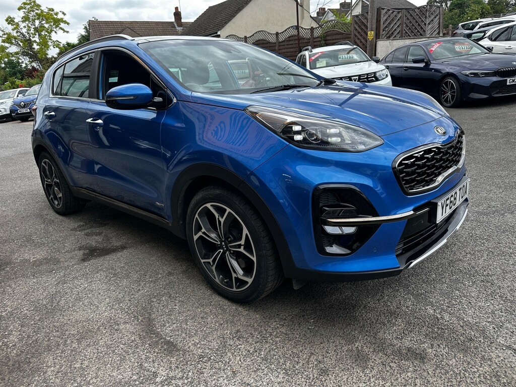 Kia Sportage Suv Blue