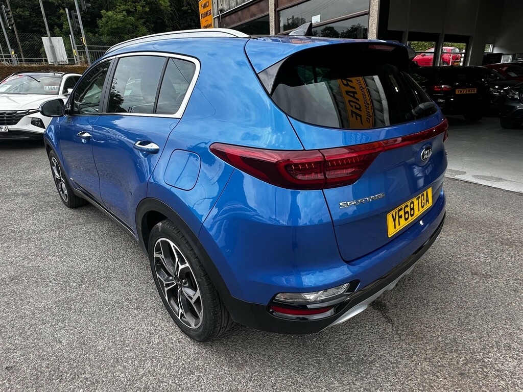 Kia Sportage Suv Blue #5