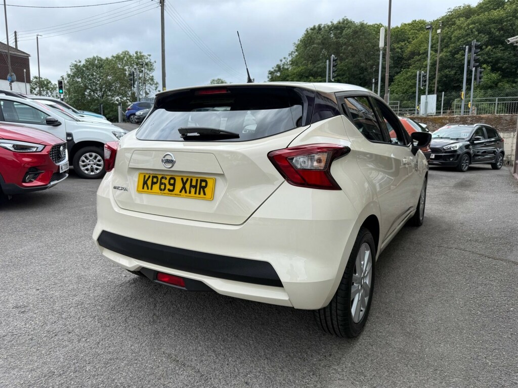 Nissan Micra 1.0 Ig-t Acenta Euro 6 Ss White #4